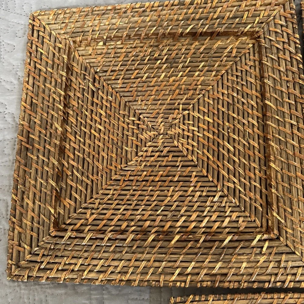 Vtg 3 Rattan Wicker 13